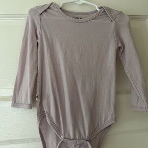 NWOT Woolino Baby Bodysuit in Lilac 12-18mo